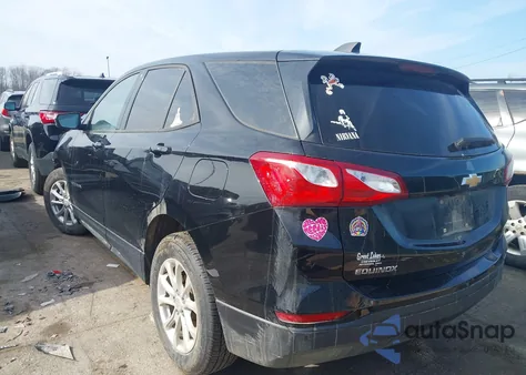 2019 Chevrolet Equinox Ls z USA, uszkodzony, nr VIN 2GNAXSEV4K6287585